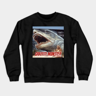 Graffiti Monster™ - Series #0 - New England Summer Sharks - 1 of 9 Crewneck Sweatshirt